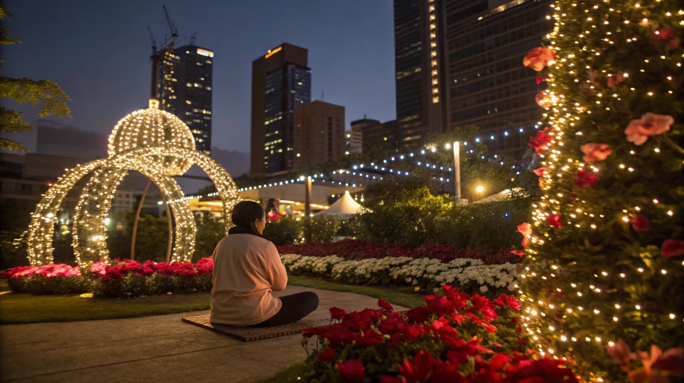 Eventos y ferias de bienestar en Medellin - estres en Feria de Flores y Navidad