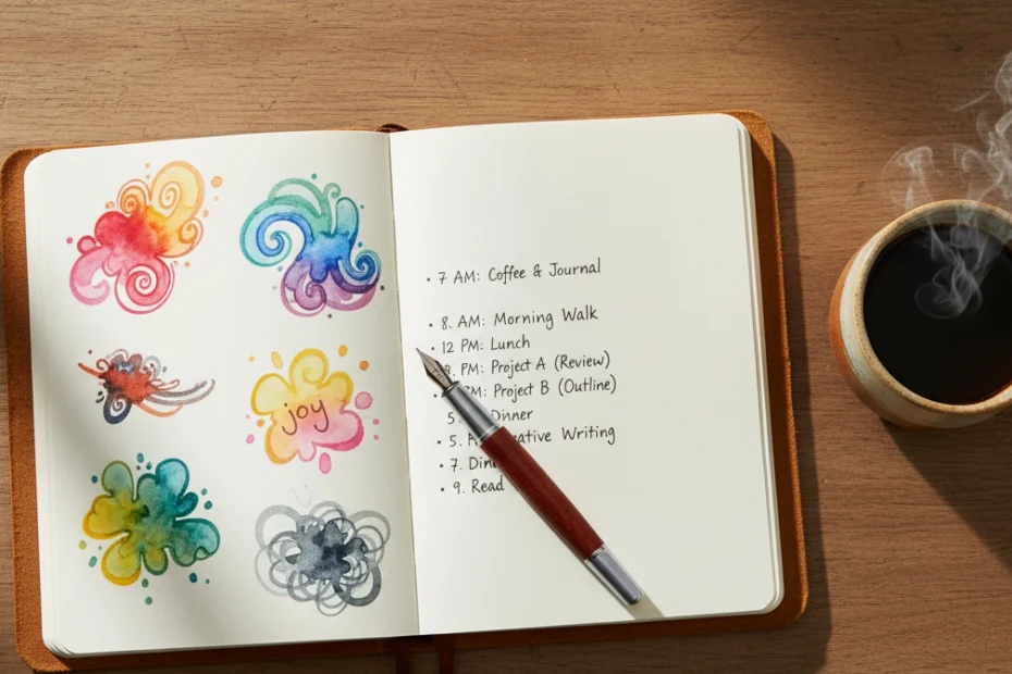 Beneficios de realizar un diario de emociones ejemplos