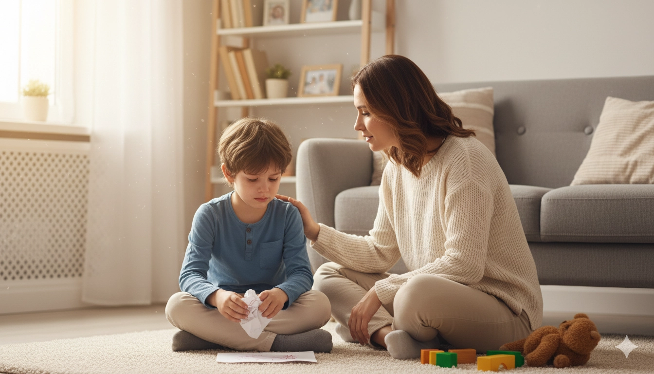 Manejo de emociones en niños de 6 a 12