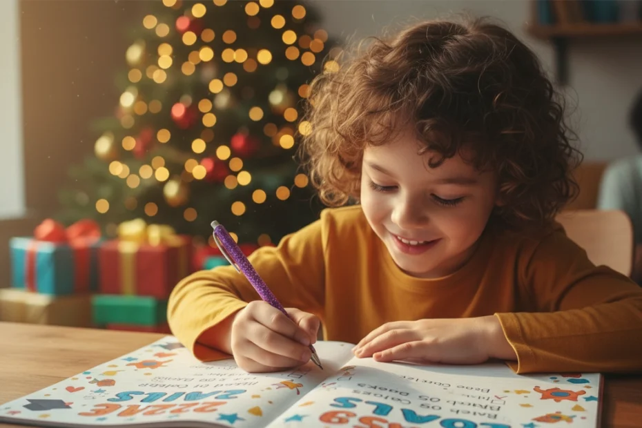 Propósitos de año nuevo para niños 2025