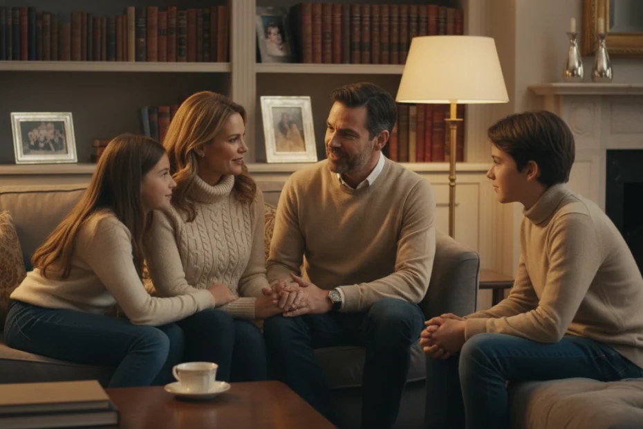 Cuidados afectivos en la familia